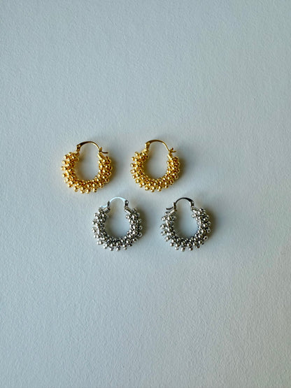 【P003】lumiere hoop pierce